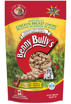 Benny Bully's Chicken Breast Chops Freeze-Dried Cat Treats