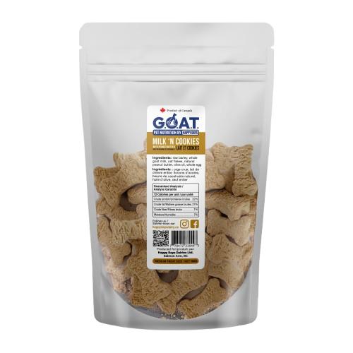 Happy Days Friandises os Goat Milk 'N Cookies with Peanut Butter, Moyen