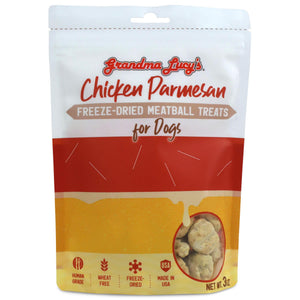 Grandma Lucy's Chicken Parmesan Meatball Freeze-Dried Dog Treats