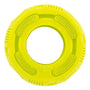 Messy Mutts Jouet pour chien pneu Brosse Stuff'n Brush Totally Pooched, vert