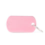MyFamily Basic Aluminum Military Pet ID Tag, Pink