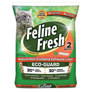 Feline Fresh Litière naturelle pour chat en bois tendre non agglomérante