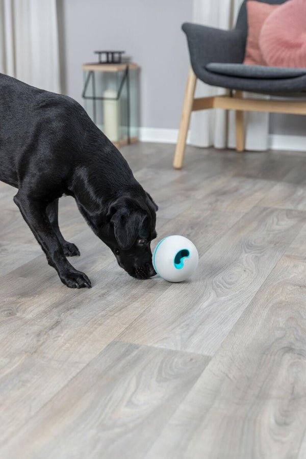 Trixie Treat Tumbler Snack Ball Dog Toy, Gray