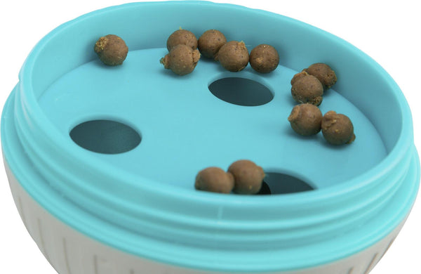 Trixie Treat Tumbler Snack Ball Dog Toy, Gray