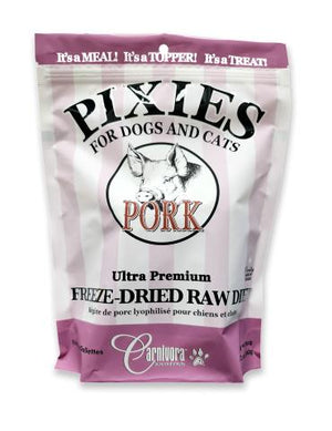 Carnivora Pixies Porc Nourriture crue lyophilisée pour chiens et chats