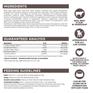 NutriSource High Plains Select Recipe Grain-Free Wet Dog Food Can