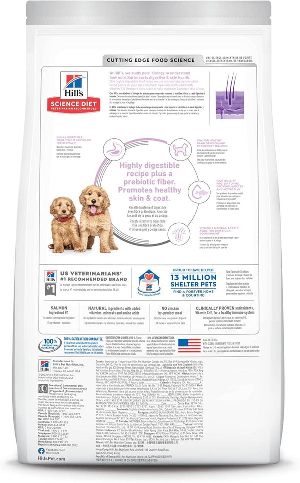 Hill's Science Diet Sensitive Stomach & Skin Puppy Salmon & Brown Rice Dry Dog Food