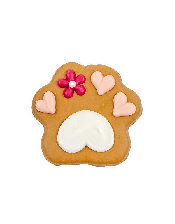 Bosco & Roxy's Friandises Chien Pattes de Chiot Fleurs Saint-Valentin