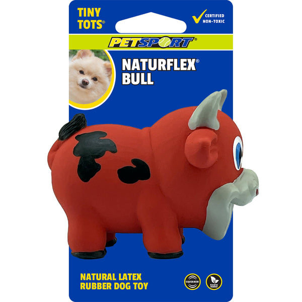 Petsport Naturflex Tiny Tots Bull Dog Toy