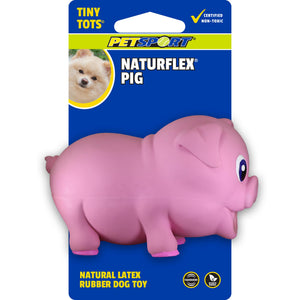 Petsport Naturflex Tiny Tots Pig Dog Toy