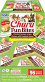INABA Churu Fun Bites Chicken Recipe Wraps with Pumpkin Dog Treats