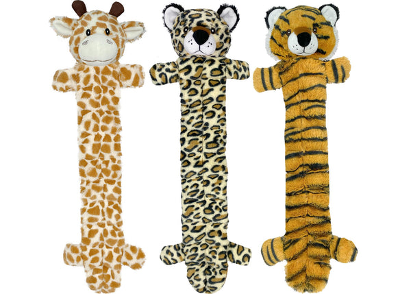 Multipet Safari Squeaker Mat Dog Toy, Assorted