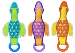 Multipet Jouet pour chien Canard Curieux, couleurs assorties