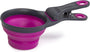 Dexas Collapsible KlipScoop Pet Food Scoop, Fuchsia