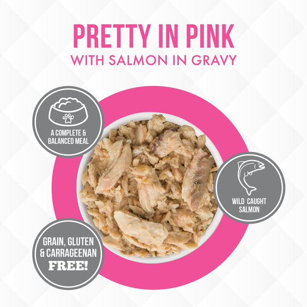 TRULUXE Pretty in Pink with Salmon in Gravy Wet Cat Food Can