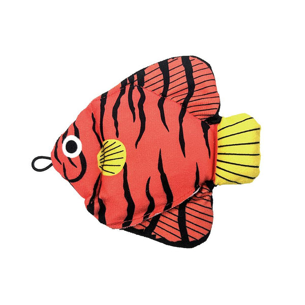 Go Cat Cat Lures Jouet à herbe à chat avec fixation Poisson-ange, Assortiment.