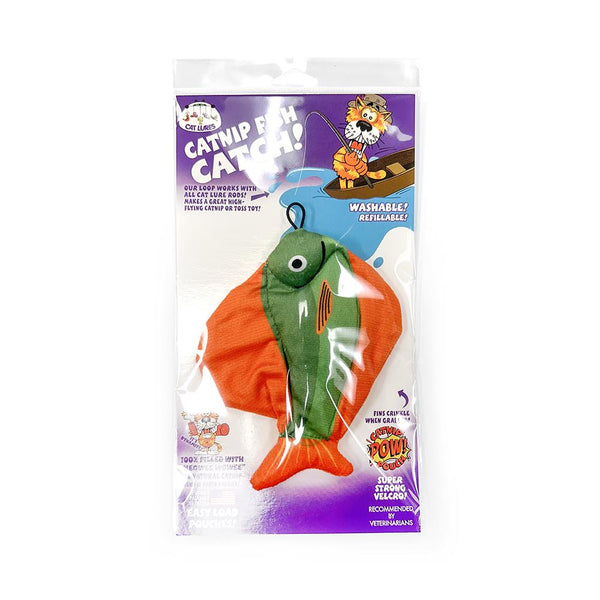Go Cat Cat Lures Jouet à herbe à chat avec fixation Flet, Assortiment.