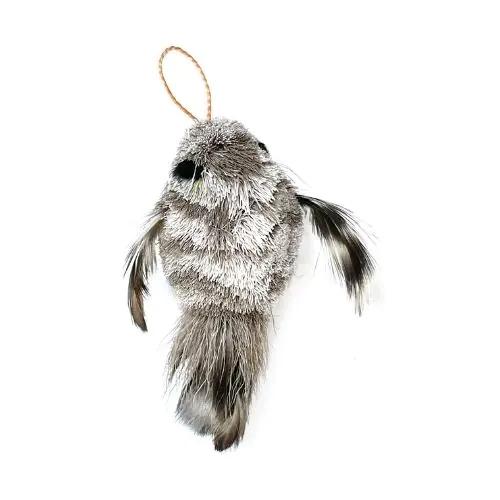 Go Cat Cat Lures Jouet pour chat avec attache mouche poisson en plumes