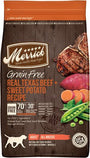 Merrick Grain-Free Real Texas Beef + Sweet Potato Recipe Dry Dog Food