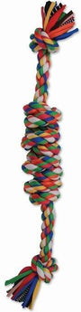 Mammoth Flossy Chews Monkey Fist Bar Rope Dog Toy, Color Varies, Large