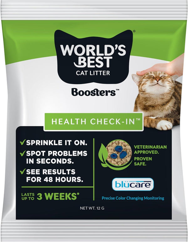 World's Best Health Check-In Boosters Additif pour Litière de Chat
