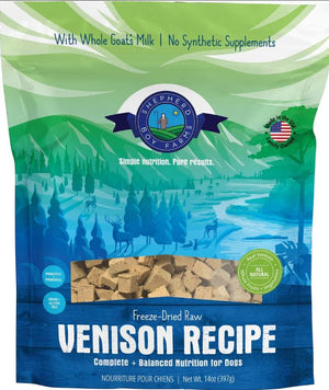Shepherd Boy Farms Venison Freeze-Dried Dog Food
