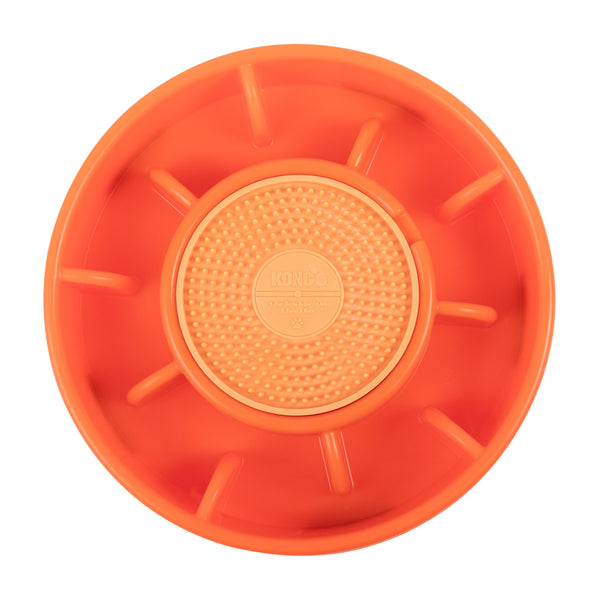 KONG Licks Distributeur slow feeder et jouet à friandises pour chien