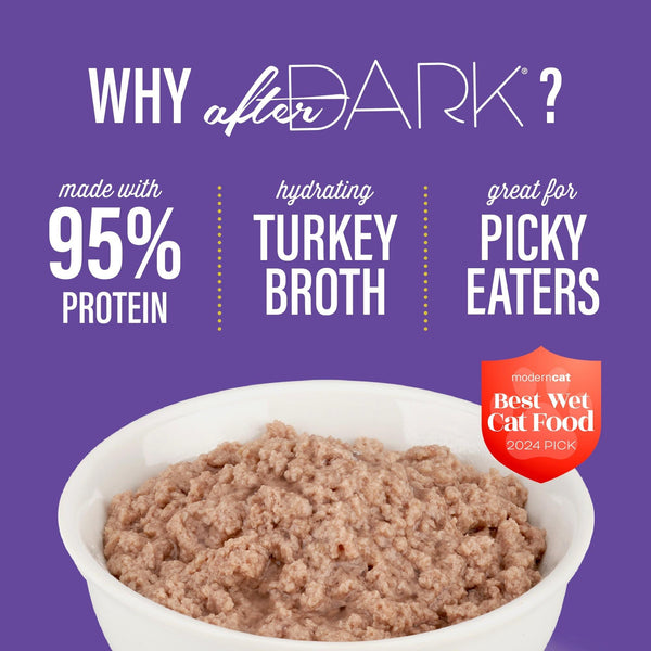 Tiki Cat After Dark Soft Pate Turkey & Turkey Liver Wet Cat Food Can