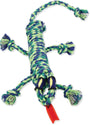 Mammoth SnakeBiter Iguana Rope Dog Toy, Color Varies, Medium