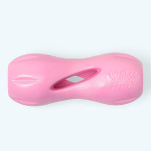West Paw Zogoflex Qwizl Dog Toy, Bubblegum