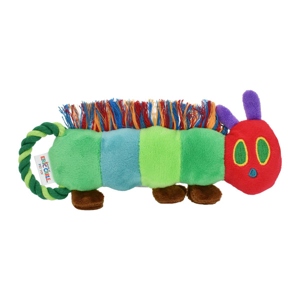 Multipet Eric Carle Very Hungry Caterpillar Rope Tug Dog Toy