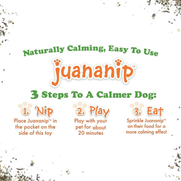 Doggijuana Tuffer Chewer Jouet pour chien Juananip à remplir Cornichon