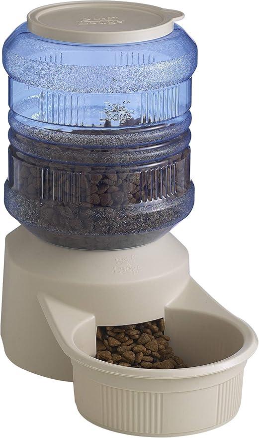 Miller Pet Lodge Nourrisseur Automatique Deluxe Chow Tower pour Animaux