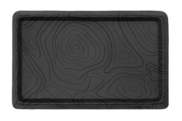 Ruffwear Basecamp Dog Bowl Mat, Basalt Gray