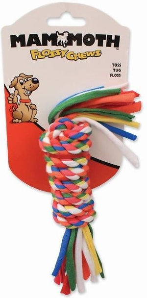 Mammoth Cloth Rope Bar Dog Toy, Color Varies, Small