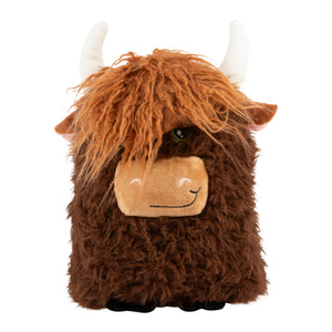 KONG Comfort Jumbo Highland Cow Dog Toy, Assorted