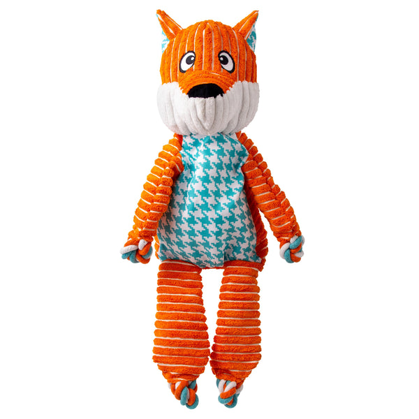 KONG Floppy Knots Jumbo Fox Dog Toy