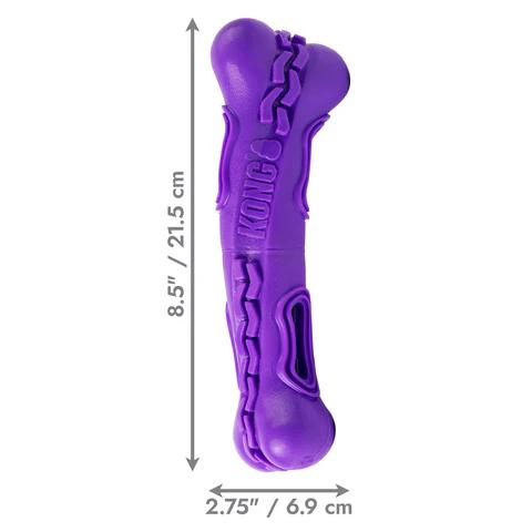 KONG Squeezz Flex Bone Dog Toy