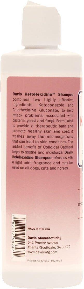 Davis Ketohexidine Shampoing pour chiens et chats