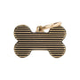 MyFamily Bronx Bone Shutter English Brass Pet ID Tag