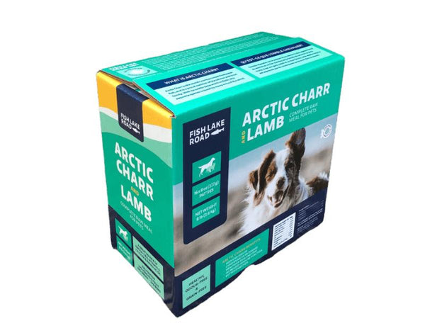 Fish Lake Road Omble arctique & Agneau cru surgelé pour animaux