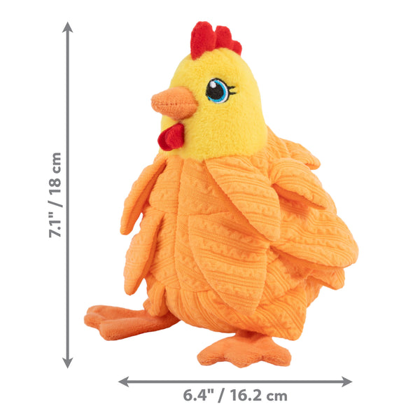 KONG Jouet pour chien Layerz Forage Poule