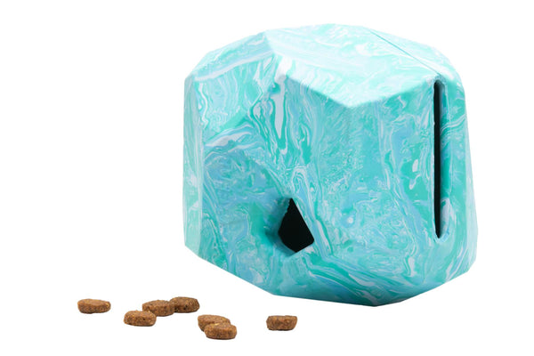 Ruffwear Jouet pour chien Gnawt-a-Rock, Bleu Glaciaire