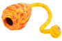 Ruffwear Huck-a-Cone Rubber Tug Dog Toy, Salamander Orange