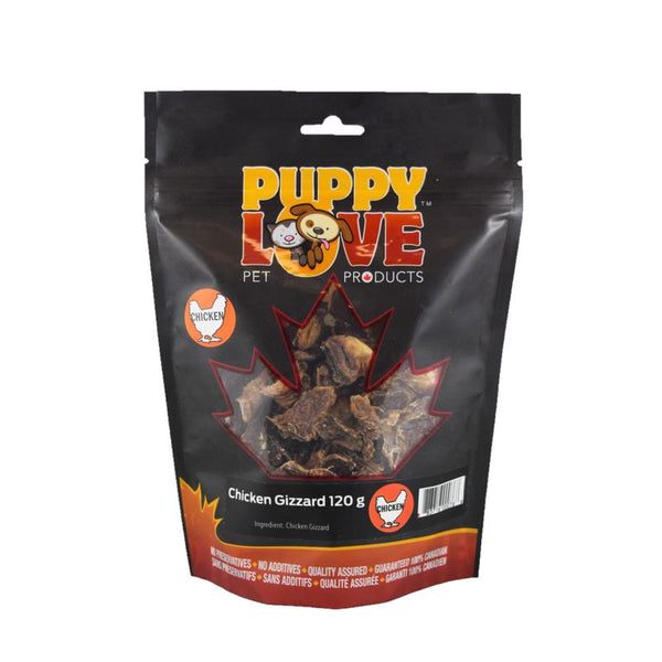 Puppy Love Chicken Gizzards Dog Treats