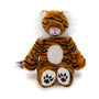 fabdog Jouet pour chien Tigre souple