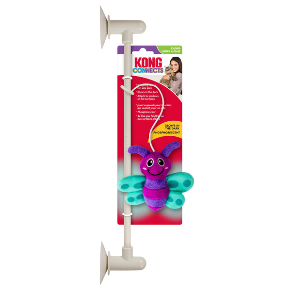KONG Connects Jouet chat Lueur Luciole