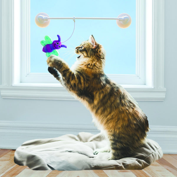 KONG Connects Jouet chat Lueur Luciole