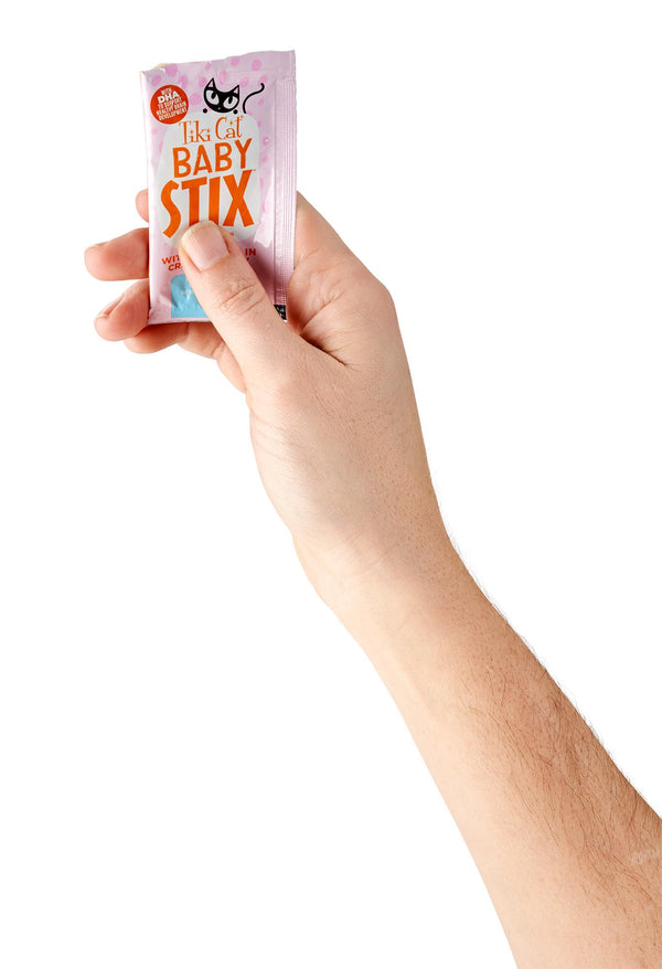 Tiki Cat Baby Stix Chicken in Creamy Gravy Cat Treats