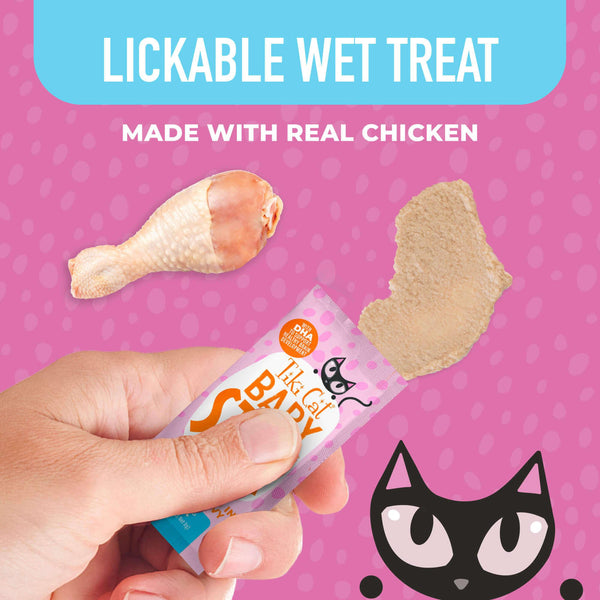 Tiki Cat Baby Stix Chicken in Creamy Gravy Cat Treats